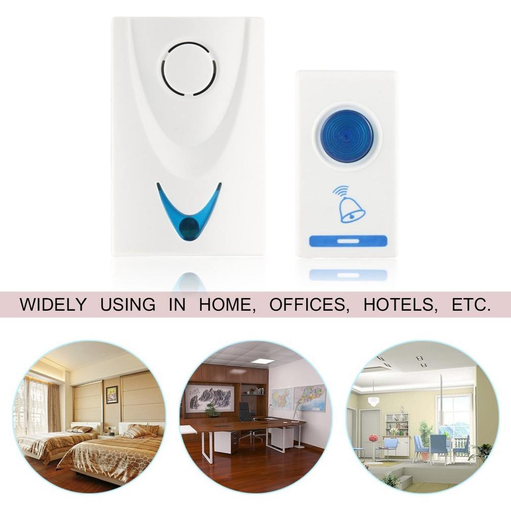 Wireless Doorbell Welcome Bell Home Chime Door bell Alarm 32 Songs Smart Door Bell External Wireless Doorbell Remote Control
