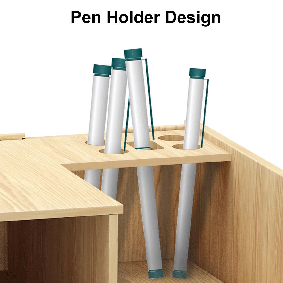 Monitor Houder Computer Monitor Riser Desktop Stand Houten Plank Plint Sterke Laptop Stand Desk Houder Met Storage Box Organizer