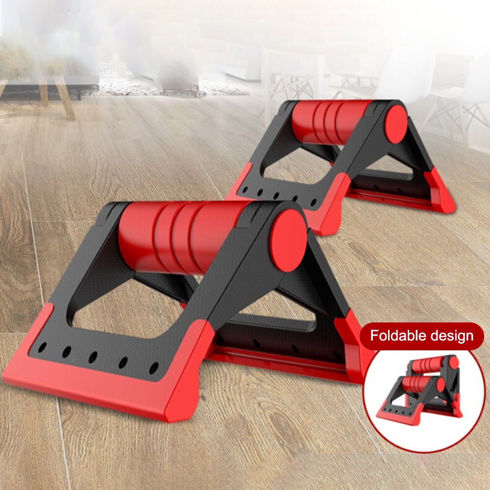 1 Pair Push Ups Stands Sports Muscular Training Pushup Bar Indoor Fitness Equipment Exercise Grip Handles Body Building Rack
