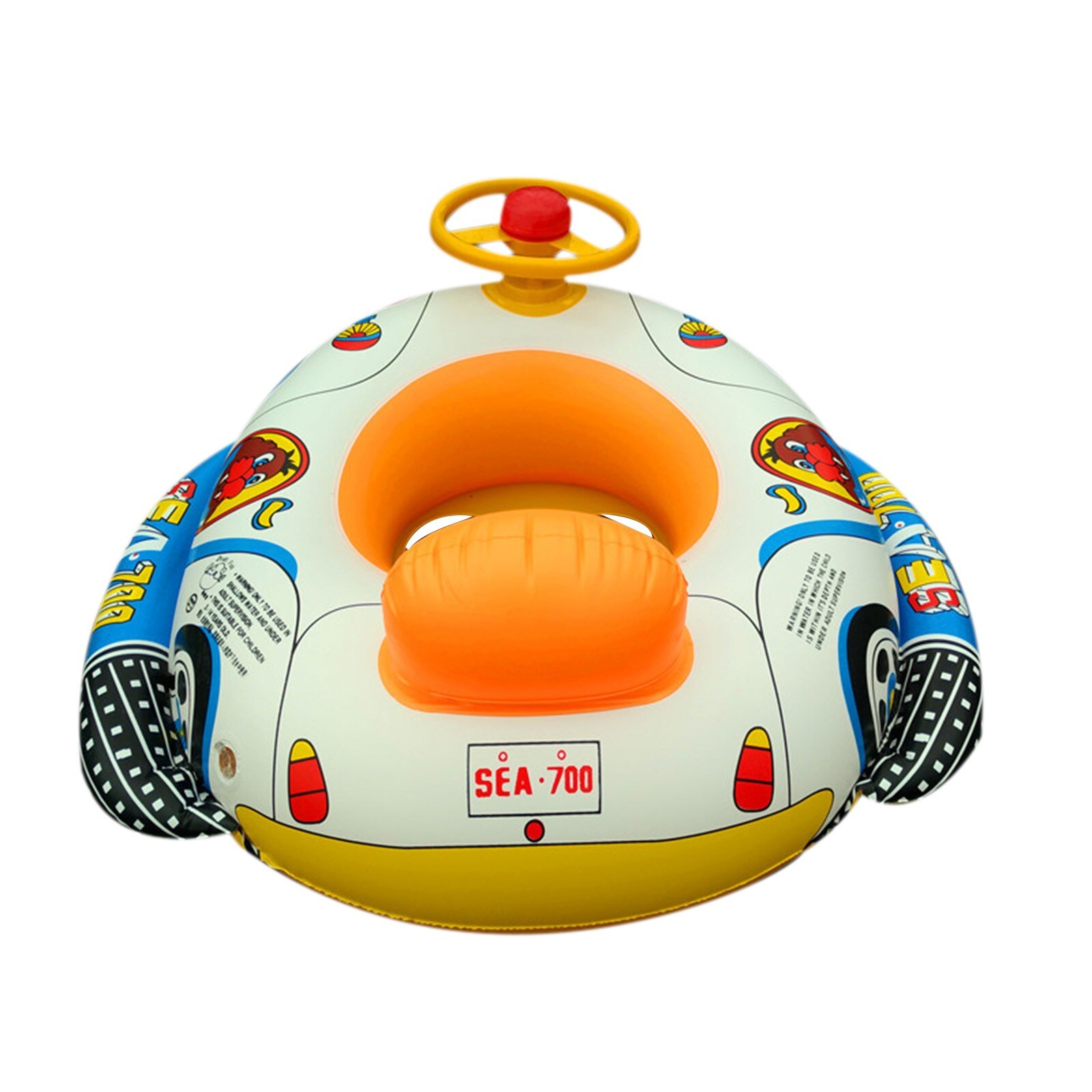 Kids Kleine Auto Zwemmen Ring Opblaasbare Verdikte Baby Drijft Kinderen Zwemmen Ringen Zomer Zwemmen Slechte Accessoires LL3