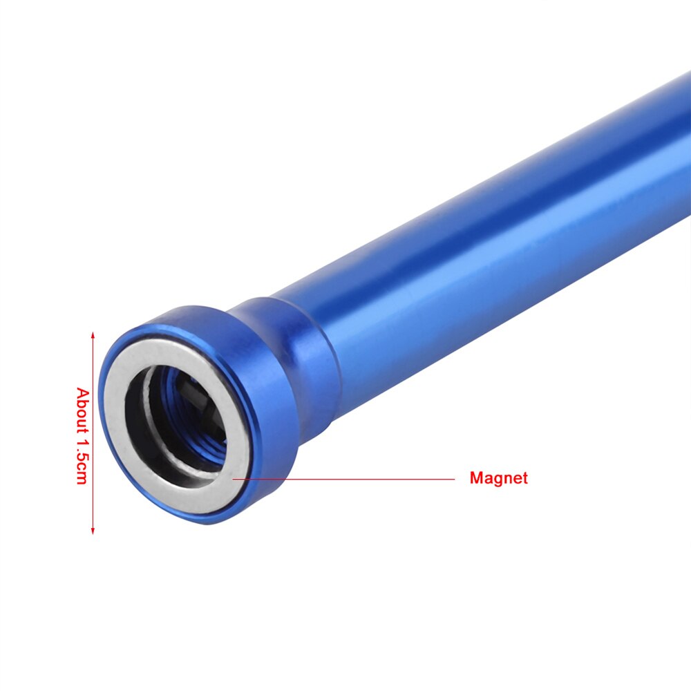 Imán de recogida Flexible de 62cm para limpieza de alcantarillado, recolector de resorte largo con luz LED de 4 garras, dispositivo de limpieza de alcantarillado para el hogar