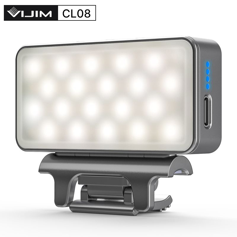 VIJIM CL08 LED Video Konferenz Licht mit Klemme Live Lampe 3000K-7000K Tragbare Füllen Licht Webcam Licht für Tablette Mac Macbook