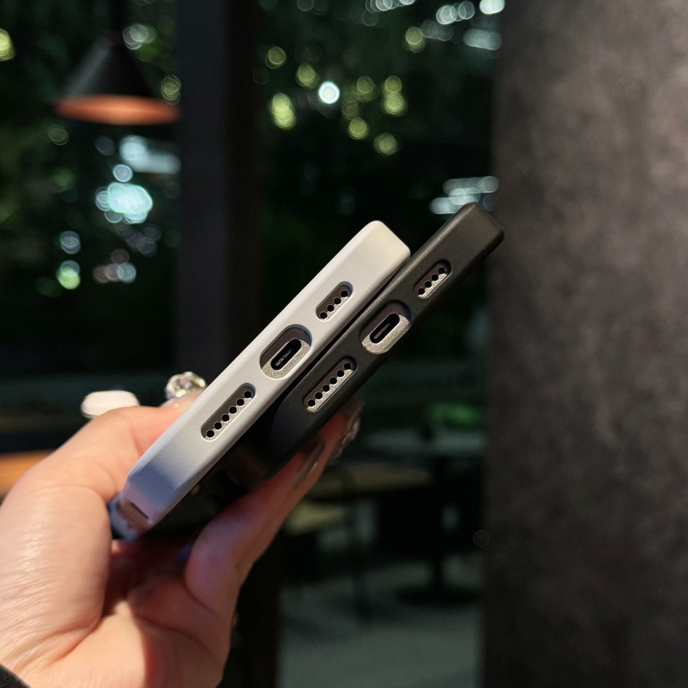 Stilvolle 3D-Gewellte Streifen-Business-Gepäck-Telefonhülle für iPhone 16 14 15 Pro Max 13, silberne, stoßfeste Rückseite