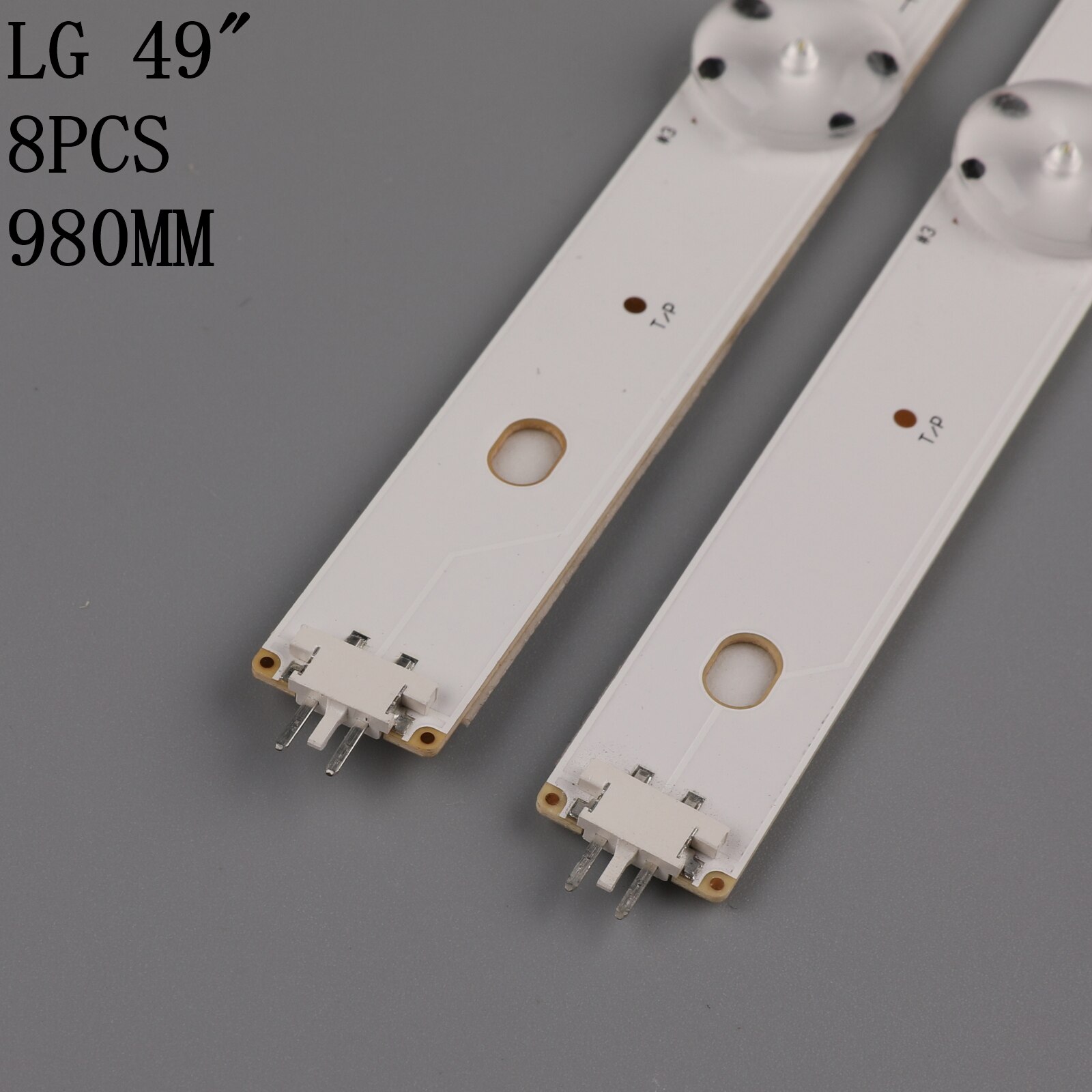 TV LED Array Bars For LG 49LH615V 49LH630V 49LH615V-ZE 49LH630V-ZJ 49LH6420-NE LED Backlight Strips Matrix LED Lamps Lens Bands