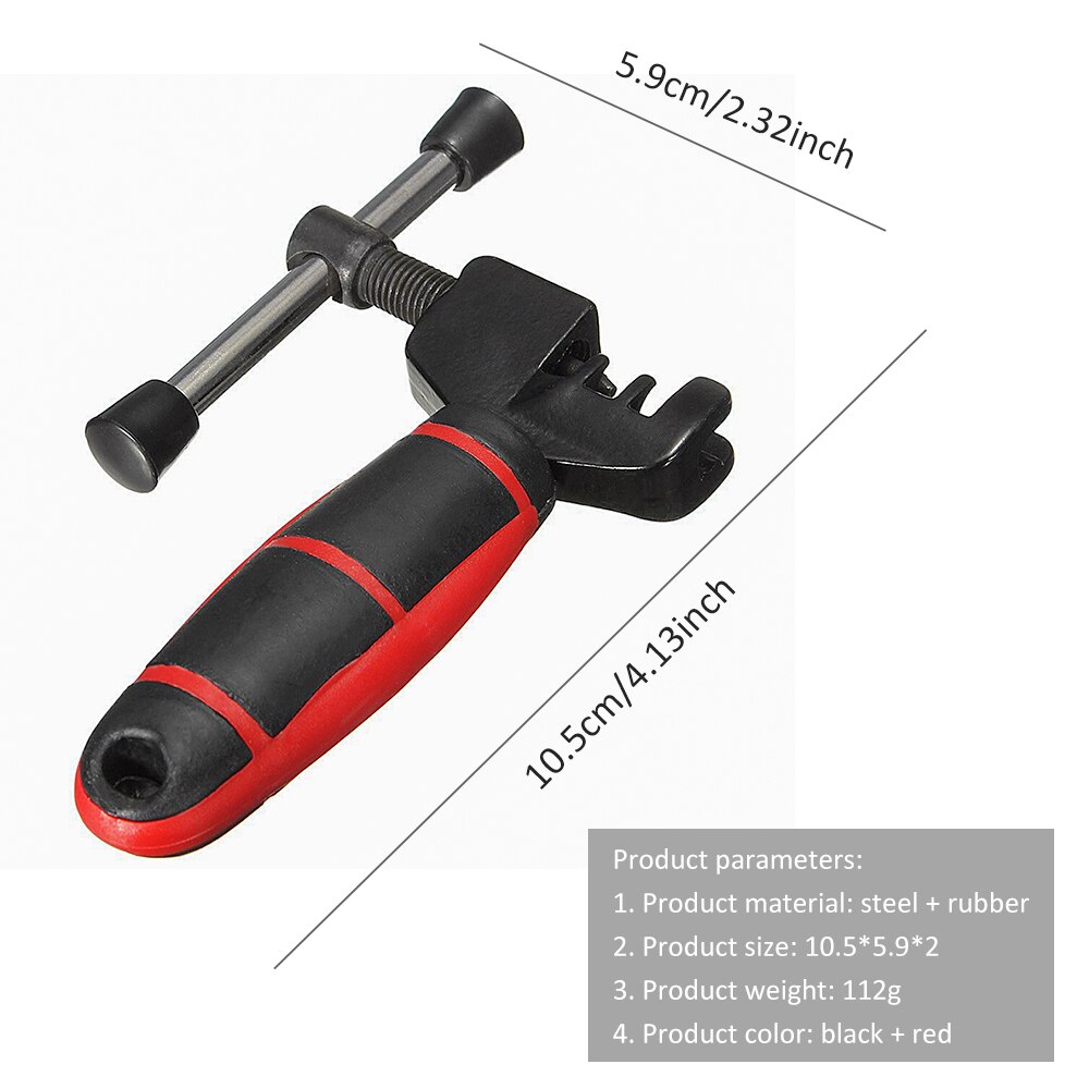 Bicicleta corrente disjuntor metal ferramenta de remoção para ciclismo bicicleta mtb ferramenta de reparo aço corrente disjuntor splitter extrator ferramenta