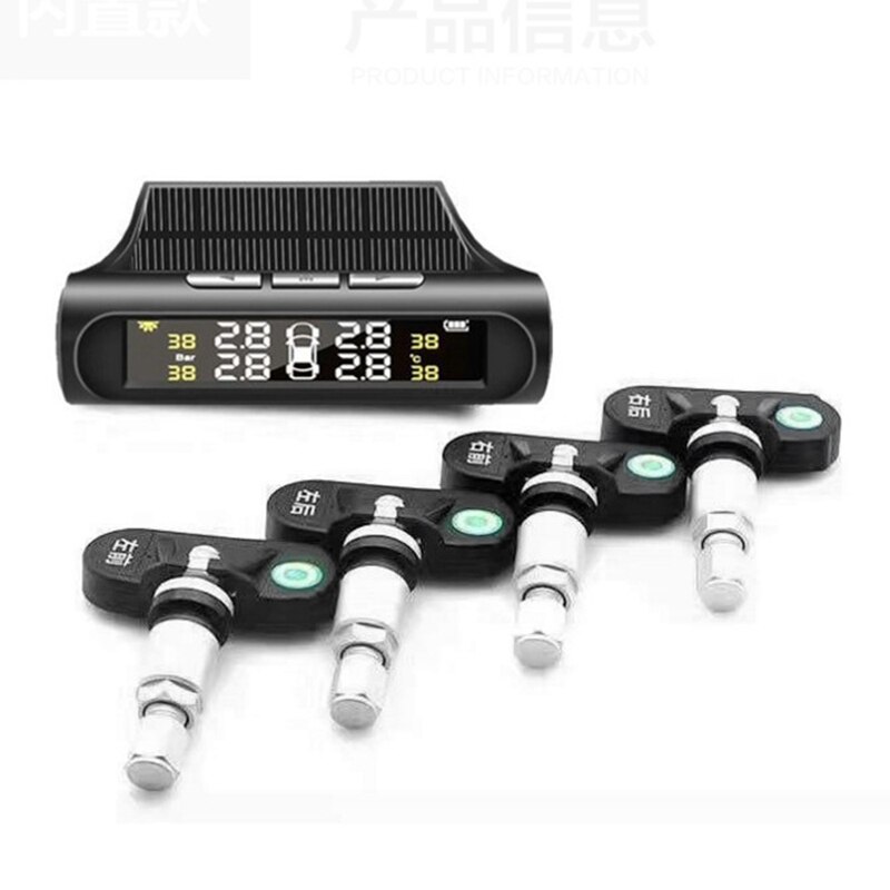 Low Tire Alarm Car Tire Pressure Monitoring System Auto Wheel Air Pressure Monitor Tool Sensor Car Tire Pressure Tester