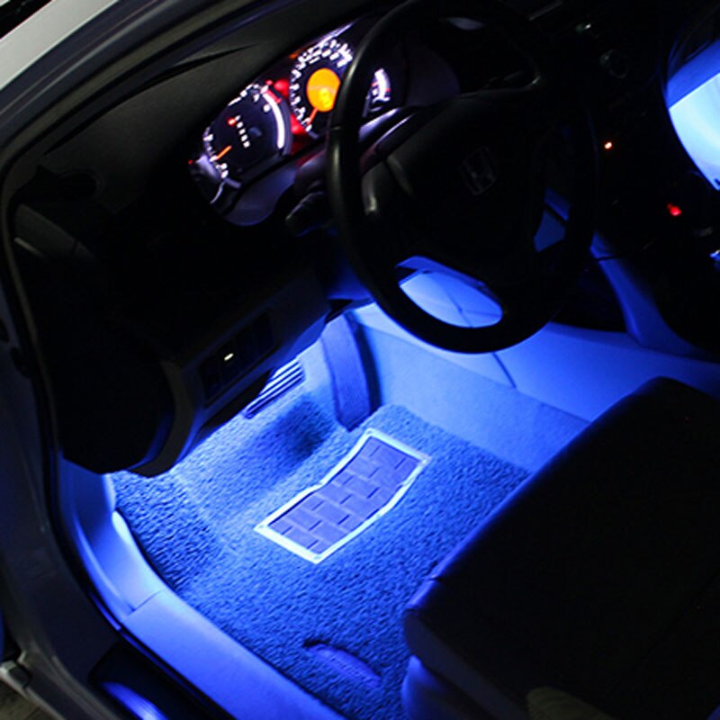 Lampe d'ambiance 2 en 1 pour Peugeot LED, lampe de décoration, pieds de voiture, 9 206, 207, 208, 301, 307, 308, 407, , 3008, 4008
