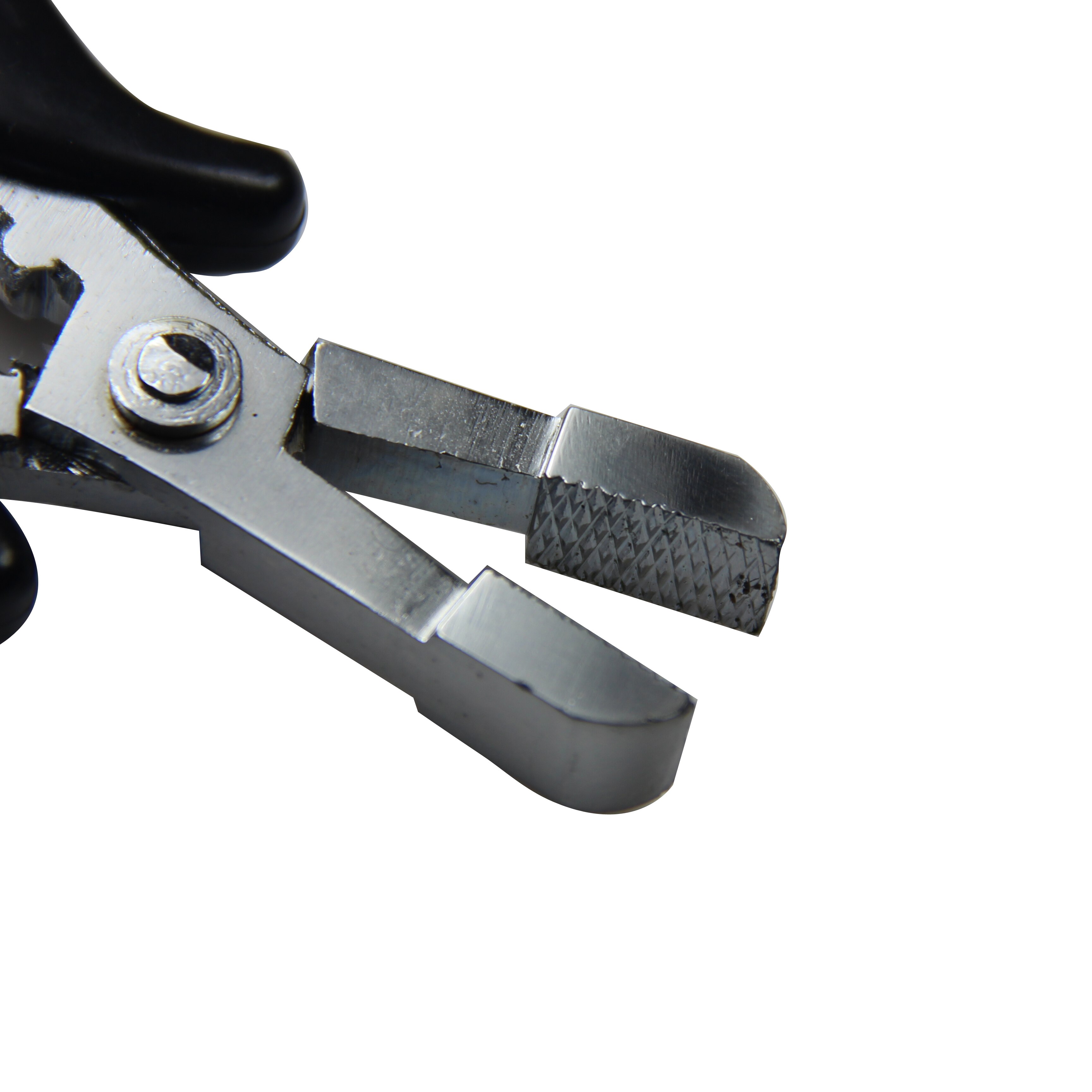 Alicates para cortar el pelo, herramienta para pelucas, extensión de cabello de Metal para pelo de punta plana, de acero inoxidable, multifuncional