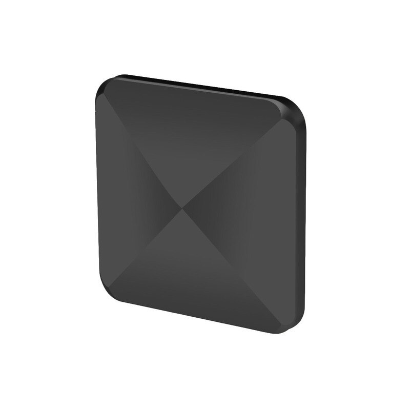 Bureau Speelgoed Filp Kinetische Skil Roterende Pocket Speelgoed Fidget Spinner Kinderen Volwassen Stress Relief Speelgoed: Square black