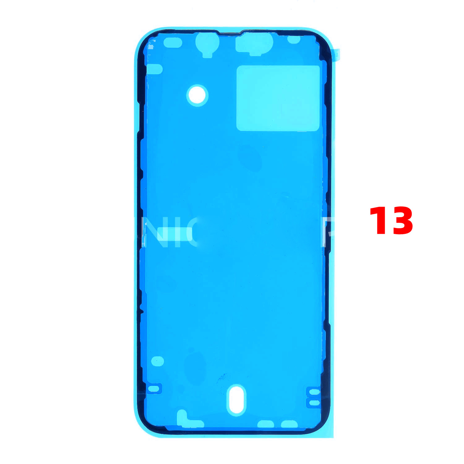 2 pezzi per Mela iPhone 13 , 13 pro Max , 13 mini adesivo per nastro adesivo impermeabile adesivo per cornice dello schermo LCD anteriore: For iPhone 13