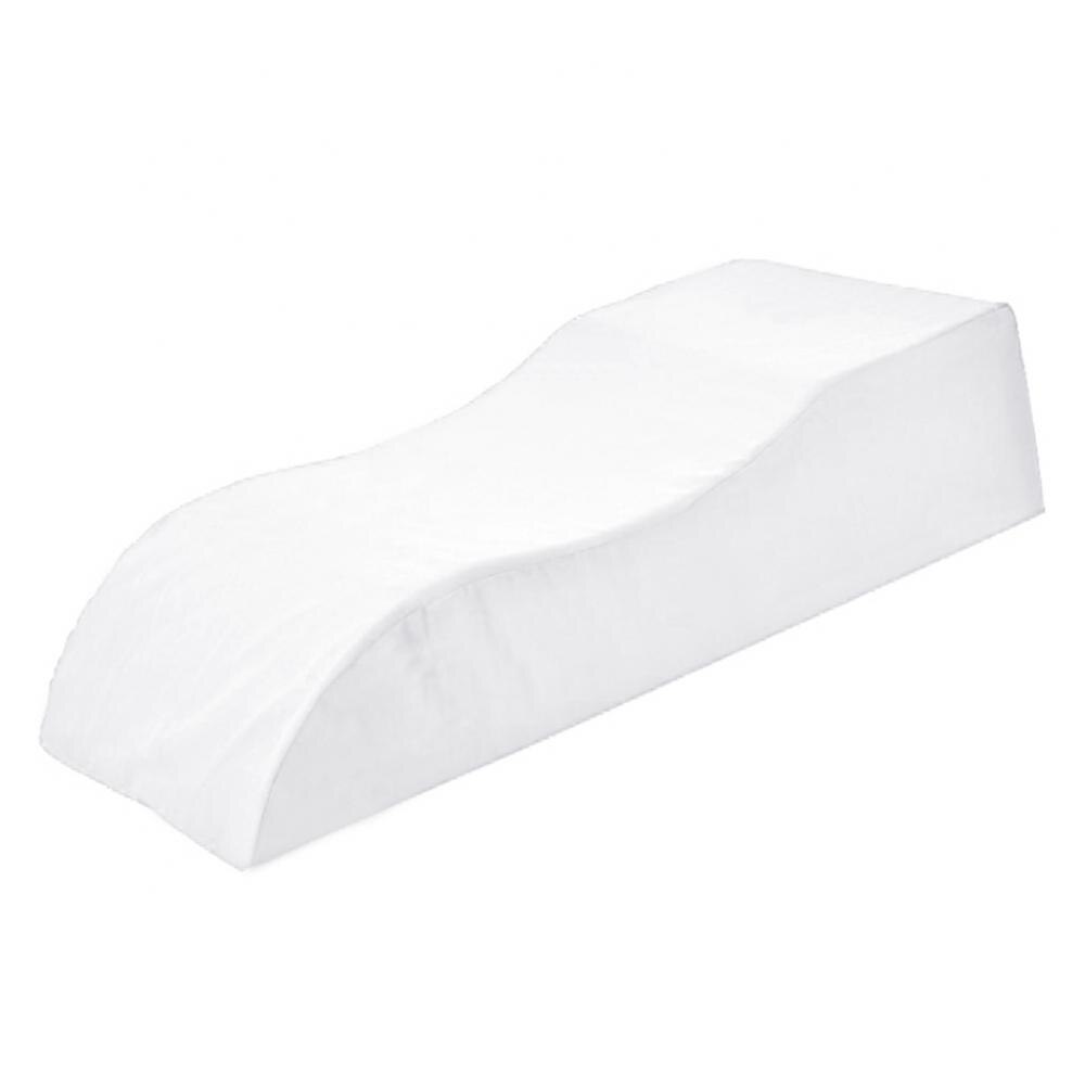 50% Hoge Dichtheid Spons Bed Slapen Been Raiser Rest Relax Ondersteuning Kussen Kussen: WHITE