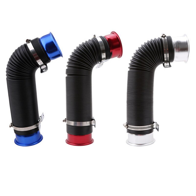 Universal Flexible Air Intake Pipe Inlet Hose Tube Duct Multi Aluminum Adapter Hose Car Accessories