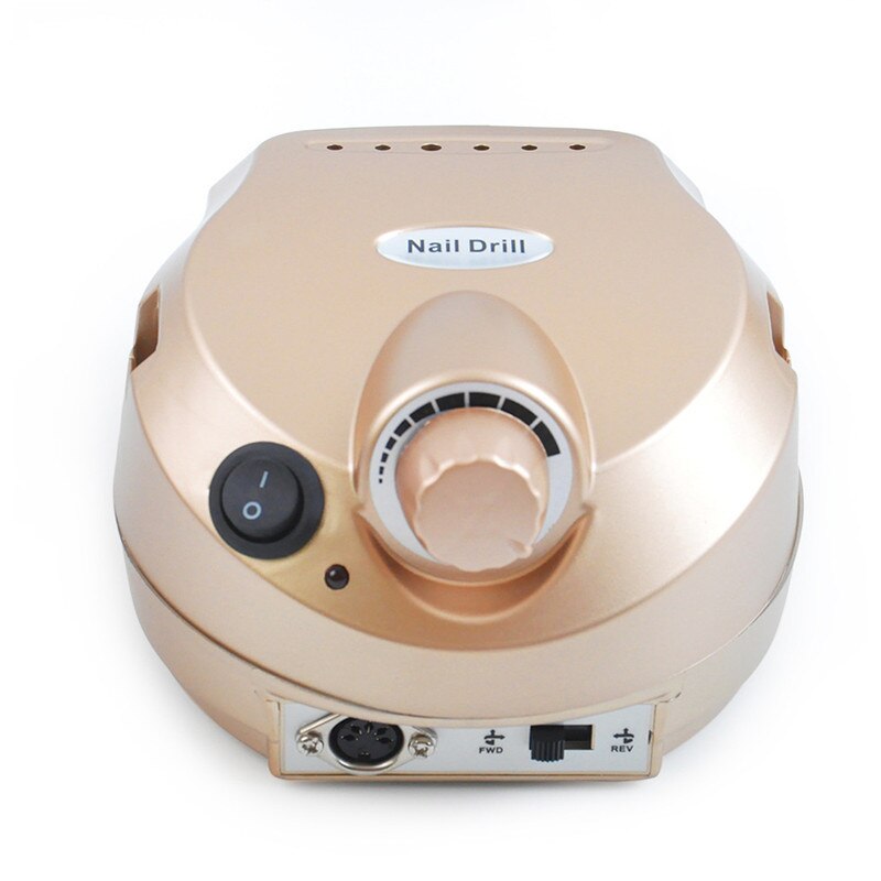 Broca de unhas elétrica de 35000rpm, máquina para manicure e pedicure, kits, ferramentas para lixa de unha, broca de esmalte