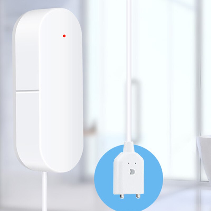 Draadloze Waterlekkage Sensor Water Lekken Intrusion Detection Alert Water Niveau Overloop Alarm Voor Huis Alarm