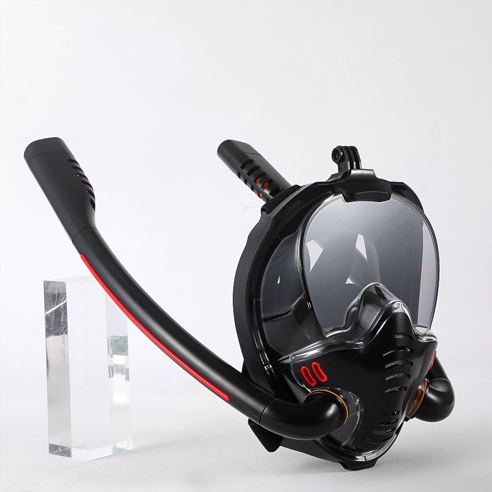 Underwater Scuba Anti Fog Full Face Diving Mask Snorkeling Respiratory Masks Safe Waterproof Swimming Equipment for Adult Youth: color 02 / L/XL