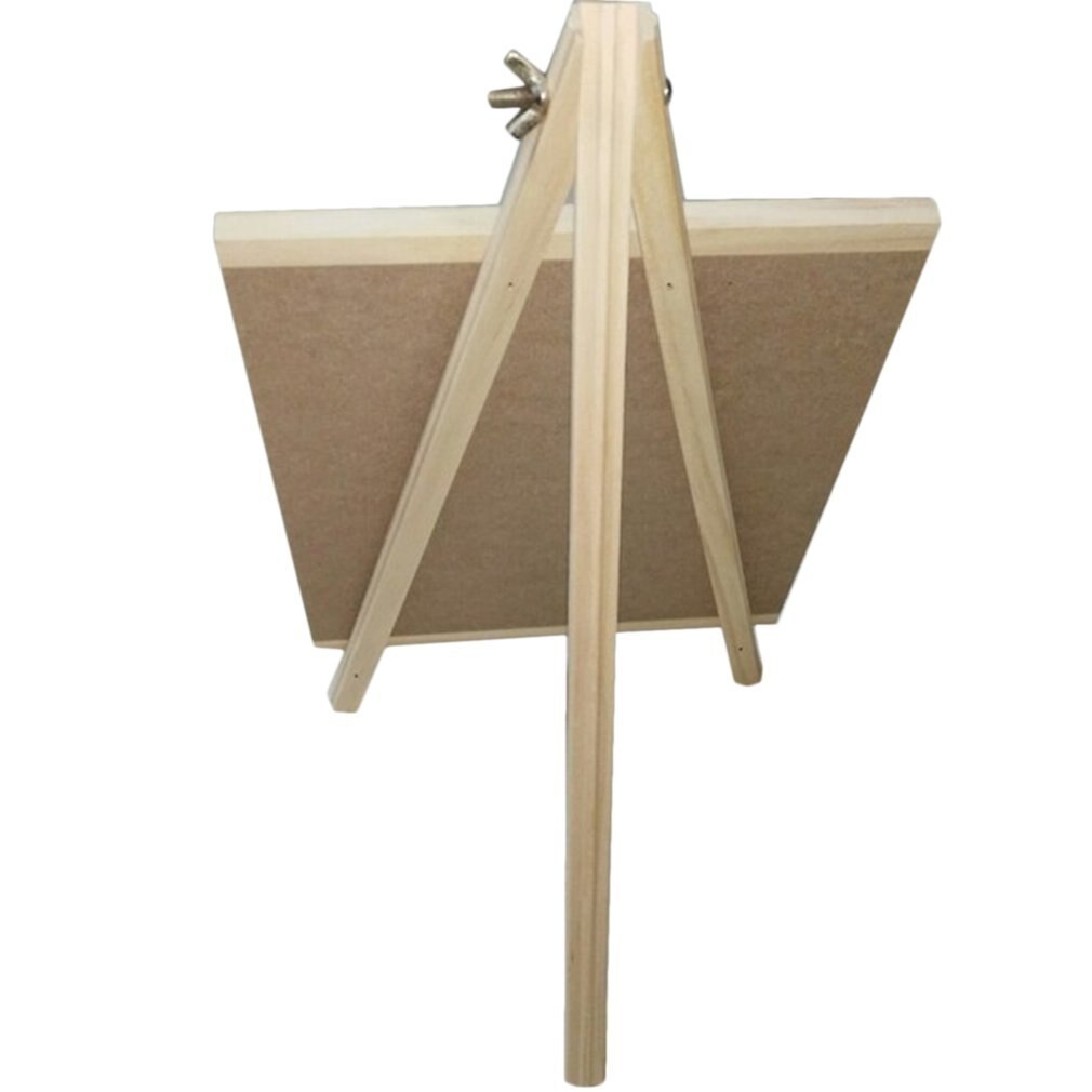 Blackboard 24*13cm Desktop Records Board With Adjustable Wooden Stand Durable Chalk Board Black Board Products For Schools Home