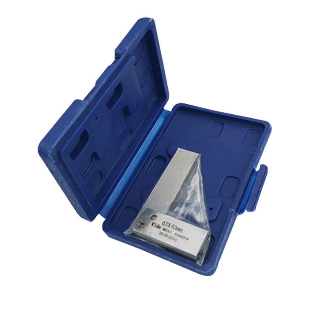 ALLSOME Machinist Square 90 Degree Right Angle Engineer Set Precision Ground Steel Hardened Angle Ruler HT2059-2064: Beige