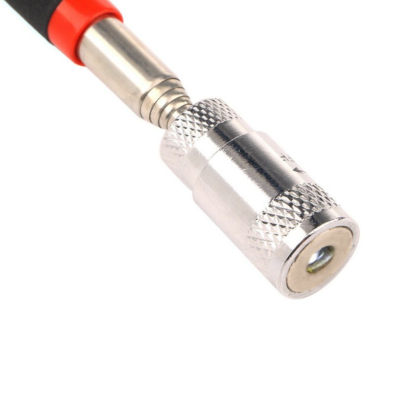 LED Magnetic Telescopic Pick Up Tool Neodymium Imanes Mini Led Pick Up Magnet for Picking Nuts Bolts Metal Screw Screwdriver
