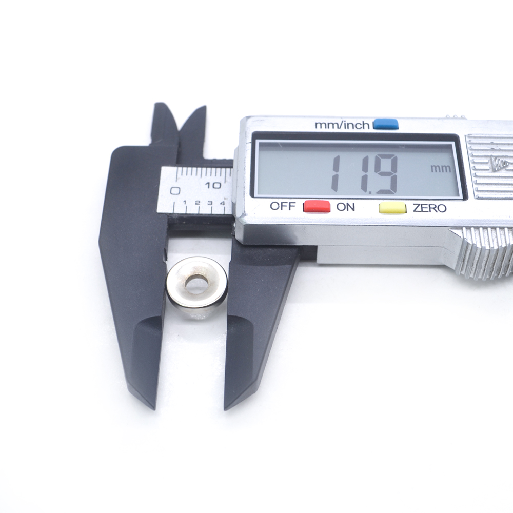 12x3-4mm Super Strong Round Magnet With holes Refrigerator Magnet for Fridge, DIY, Building, Scientific and Office Magnets