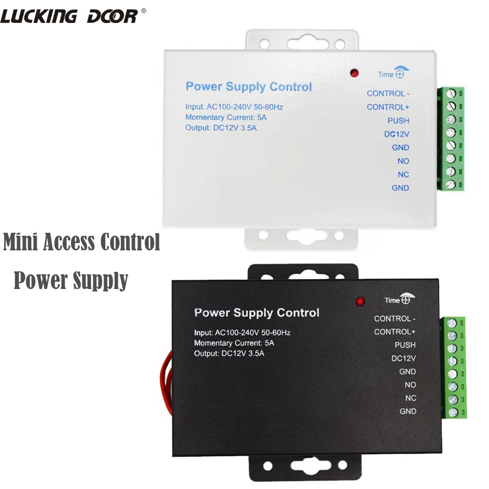 Passerkontroll strömförsörjning transformator dörrleverantör adapter täcksystem maskin  dc 12v 3.5a ac 100 ~ 240v