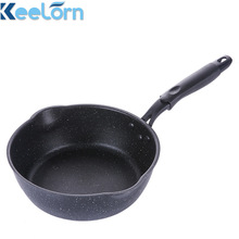 Keelorn 20Cm Koekenpan Wok Soep Potten Rijst Steen Non-stick Pot Japanse Snack Pot Pan inductie Oven Beschikbaar