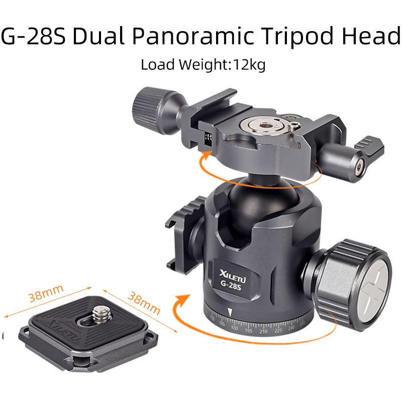 Xiletu  m5g mini bärbart lättviktigt resestativ bordsvideo ministativ med 360 graders kulled för kamera dslr