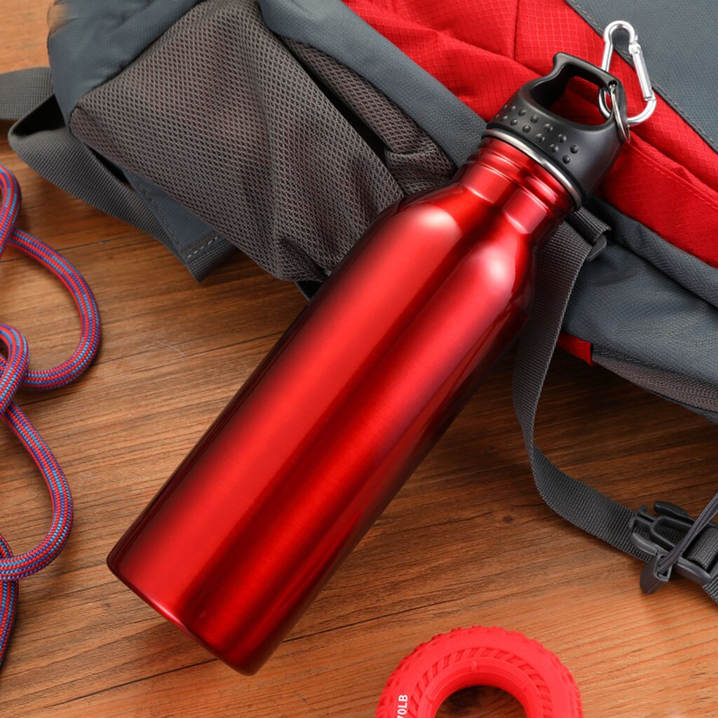 Stainless Steel Water Bottle Sports Gym Metal Flask 26oz for Cold Warm Water