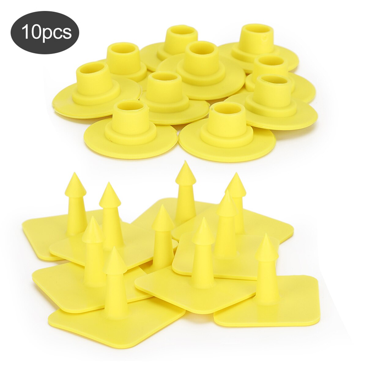 Pig Ear Tag Livestock Blank Ear Tags Farm Animal Management Identification Tag Set: M