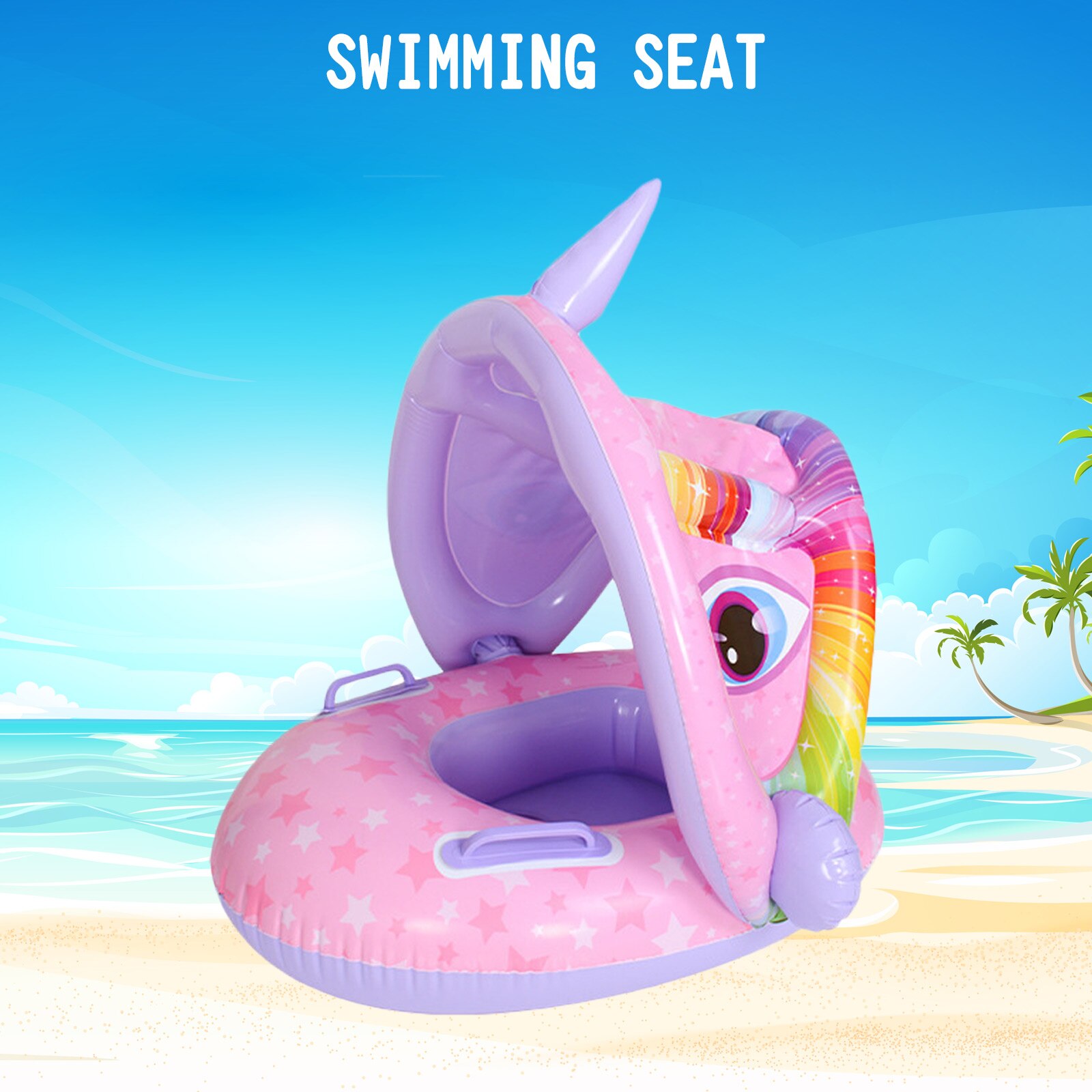 Kids Baby Opblaasbare Zwemmen Ring Float Zetel Car... – Grandado