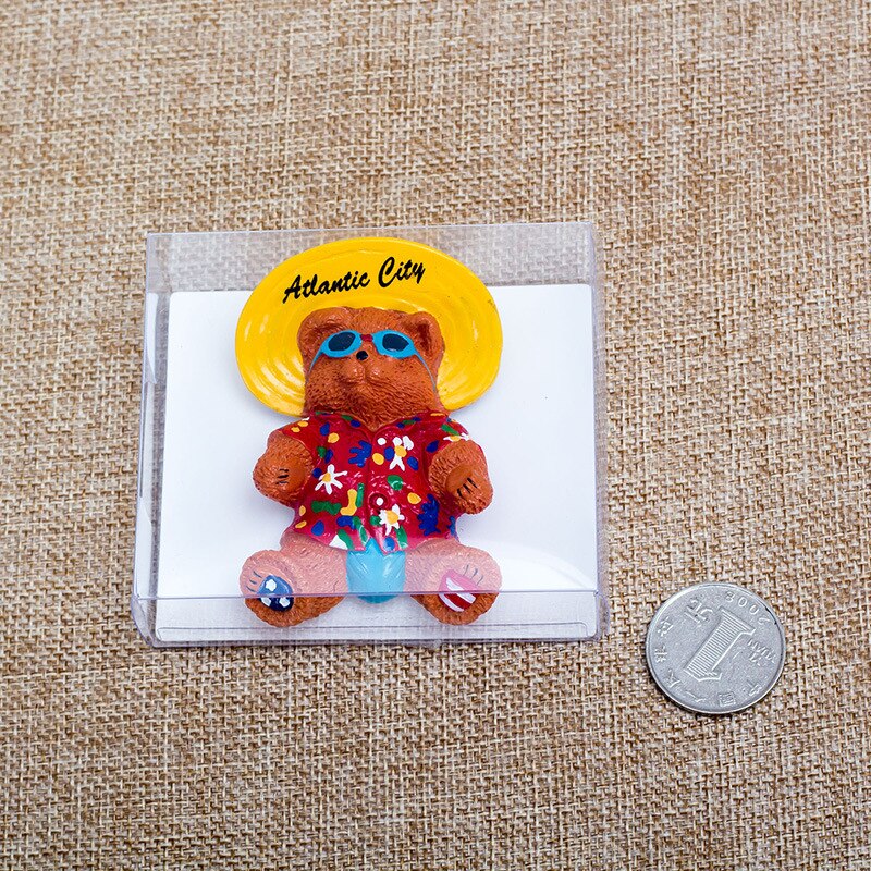 Handmade Painted YORK 3D Resin Fridge Magnet Refrigerator Tourism Souvenir Collectibles