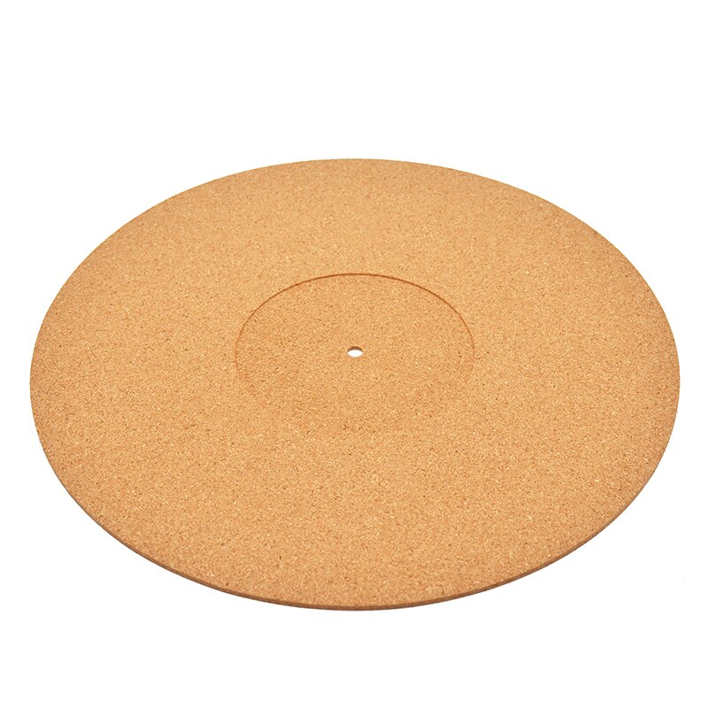 3mm Soft Cork LP Slip Platter Mat AntiStatic Slip... Grandado