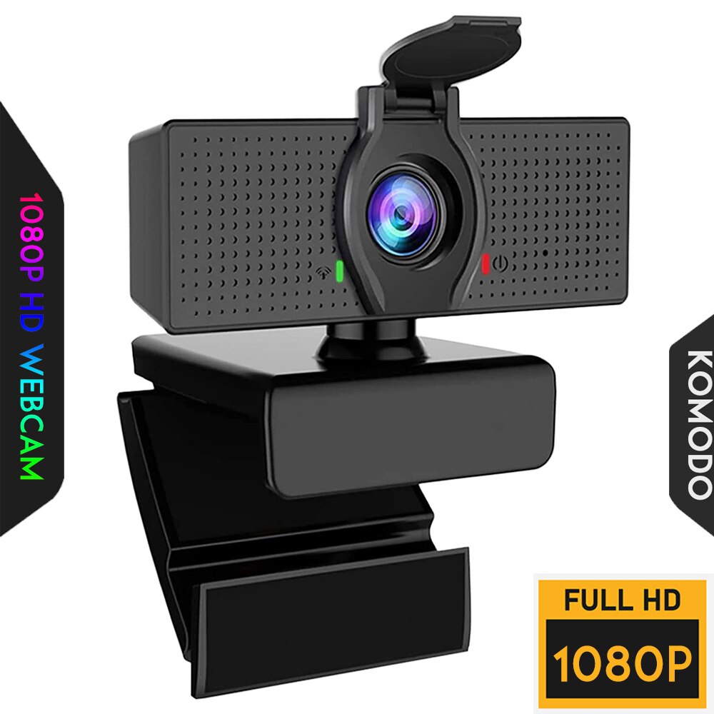 1080P WebCamera HD Webcam with Microphone Privacy ... – Grandado