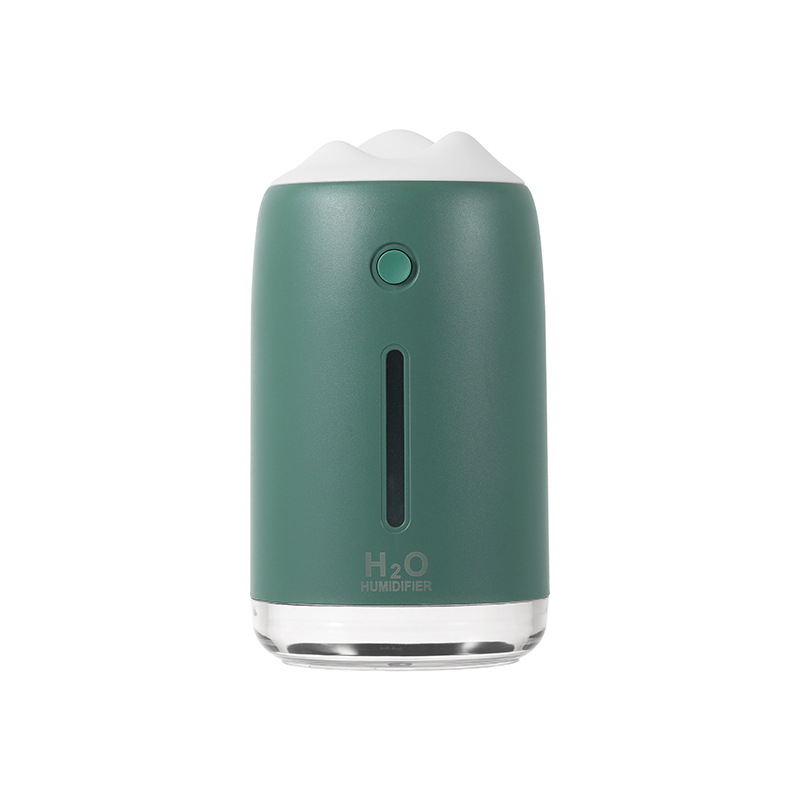 Ultrasonic Air Humidifier USB Electric Aromatherapy Humidifiers Diffusers Oil Aroma Diffuser Mist Maker For Car Office Home: Green