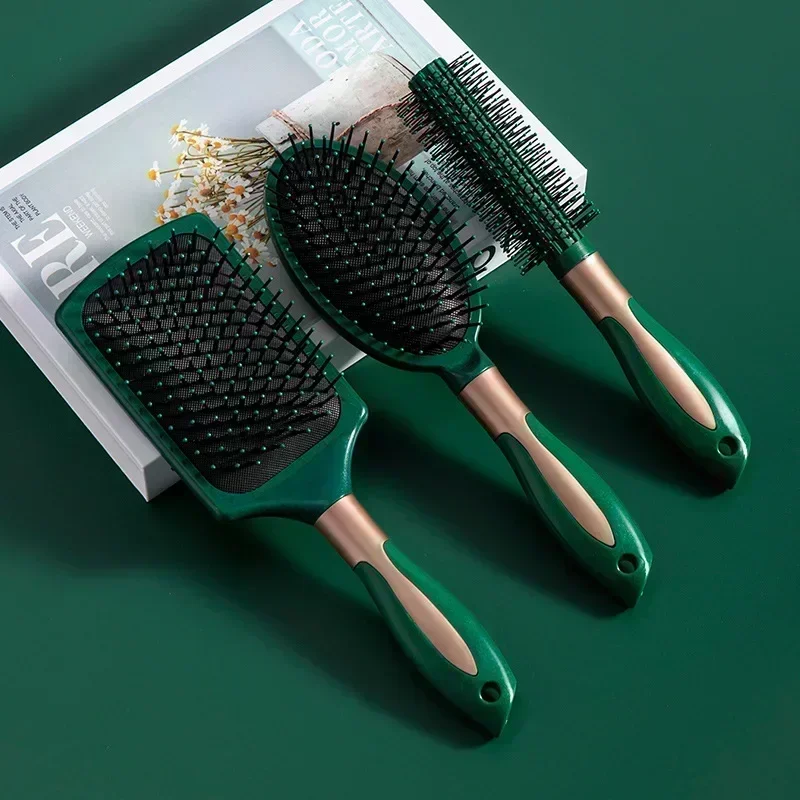 Brosse à cheveux professionnelle à palette lisse et lisse pour Salon de coiffure, grand Type de cheveux, peigne coiffant pour femmes et hommes