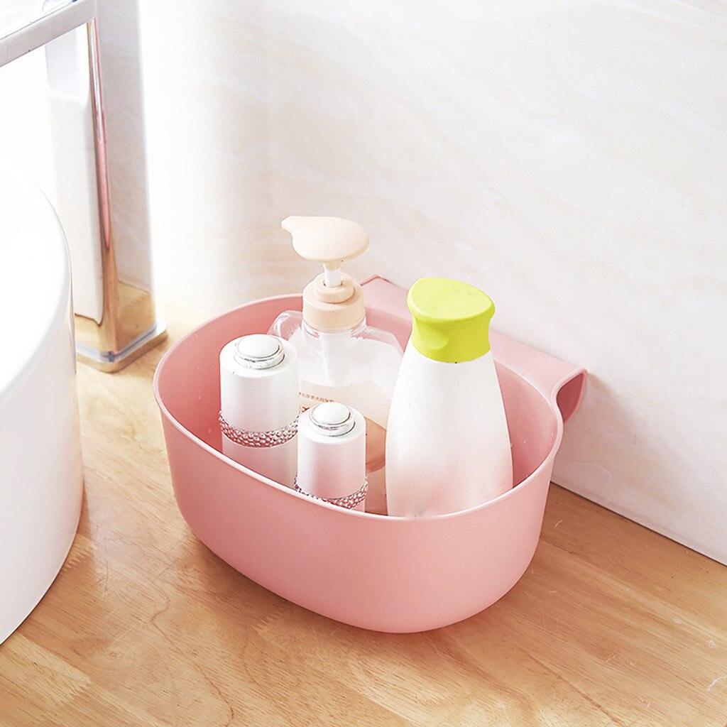 Wall Mounted Folding Waste Bin Kitchen Cabinet Door Hanging Trash Bin Garbage Car Trash Can Wall Mounted Foldable Cleaning #TD