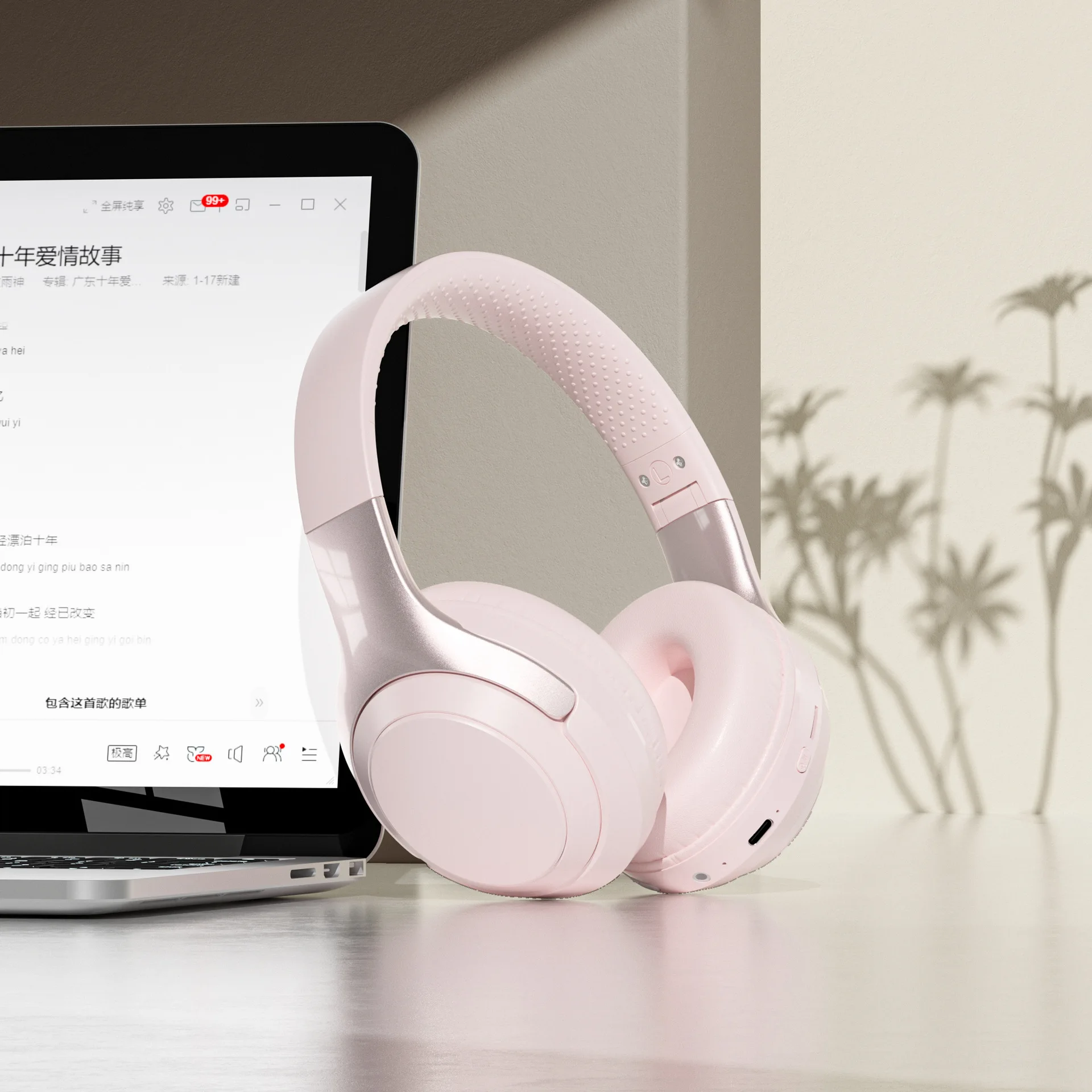 Bluetooth headset wireless headset business HIFI sound long battery life headset