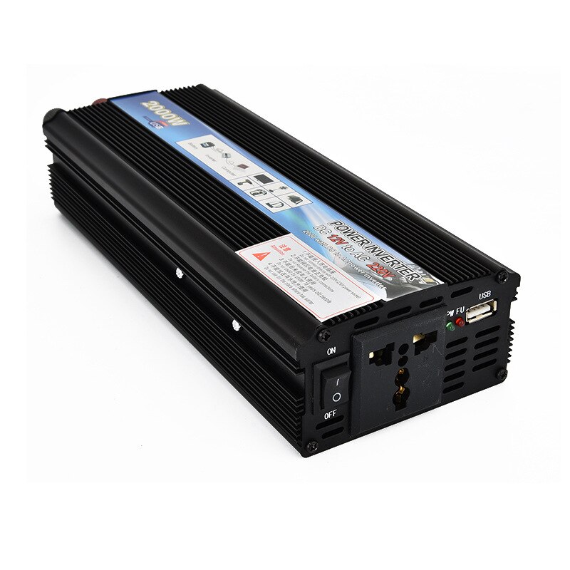 Low-Power Inverter Power Converter 12V/24V to 110V/220V