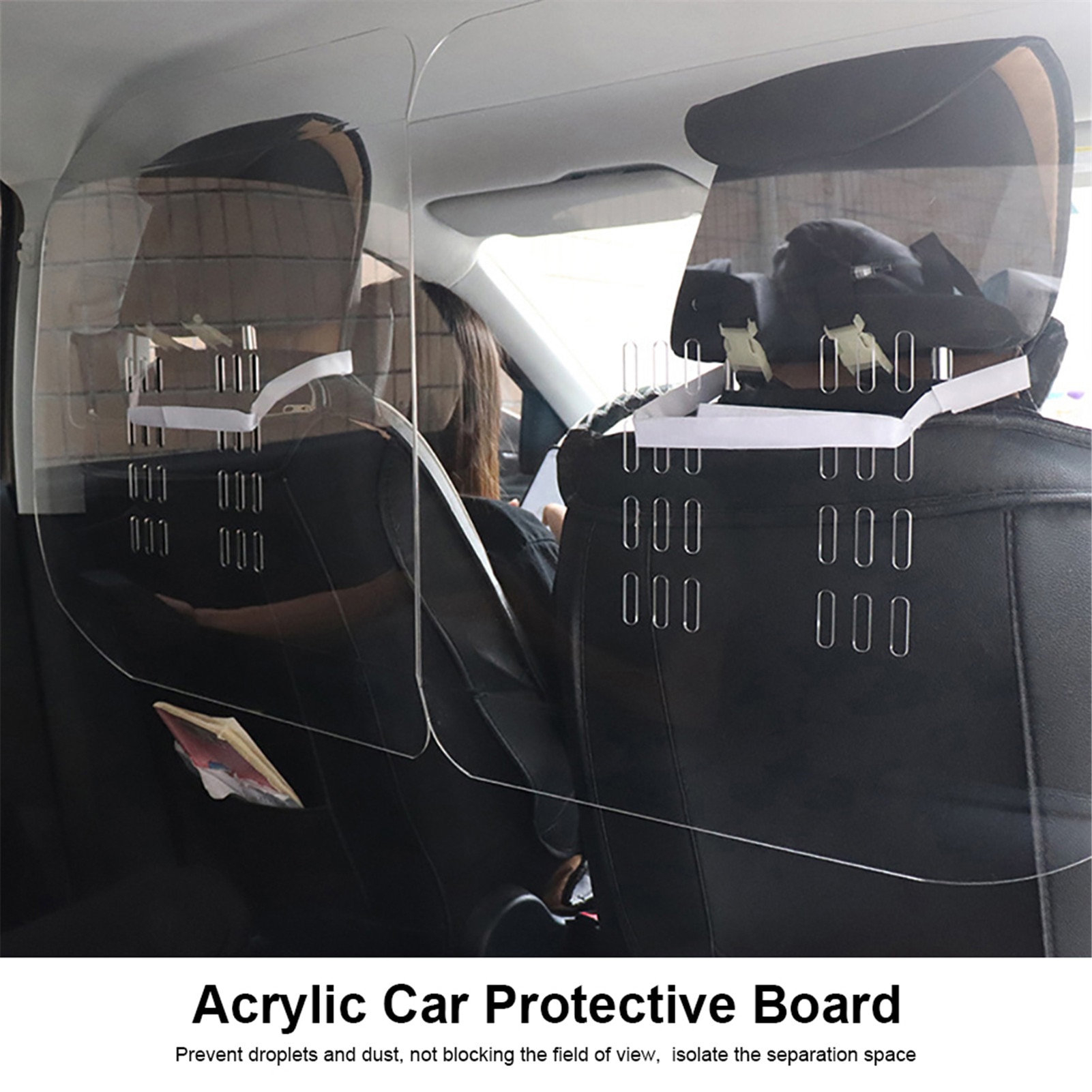 Taxi Isolation Film Car Cockpit Dust-proof Isolation Film Plastic Anti-Fog Full Surround Protective Cover Isolation Film