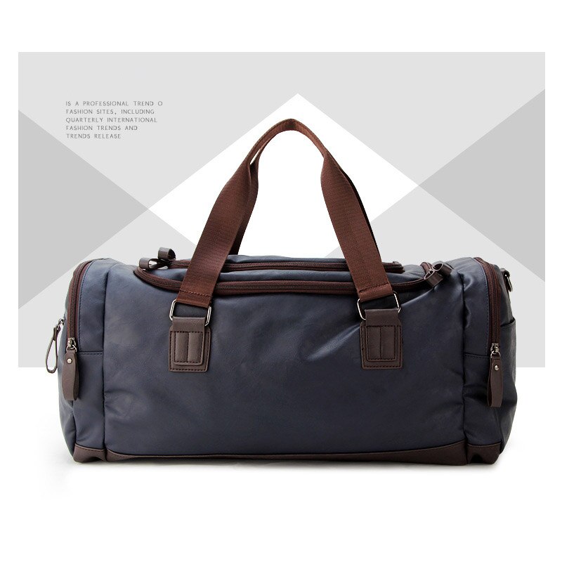 Large Capacity Travel bag Men Handbag Travel Bags Duffle Male Messenger Bag Casual Crossbody Tote Shoulder Bag: blue