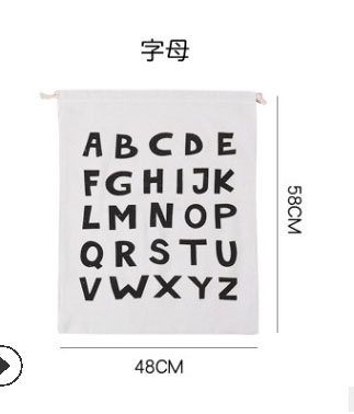 Cartoon Print Waterdichte non-woven Trekkoord Reistas Waszak Pouch Schoen Kleding Opslag Draagbare Waszakken: C