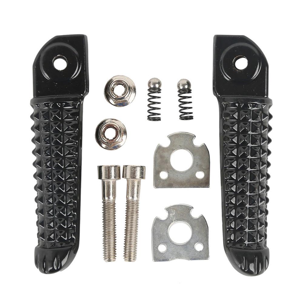 Motorfiets Achter Voetsteun voetsteunen Voor Yamaha YZF R1 02-14 R6 2003 12: Black