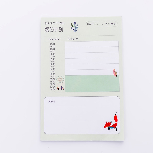 Daily Weekly Monthly Plan Memo Book 96 Pages Planner Schedule Notebook Agenda Time Table To Do List School Supply: Burgundy