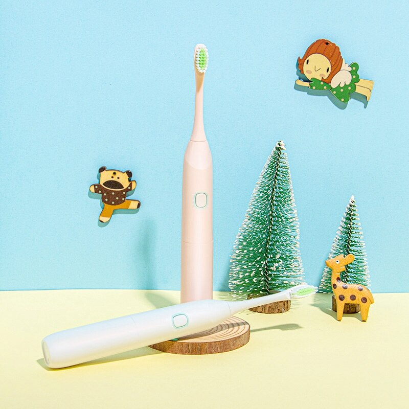 Cepillo de dientes eléctrico resistente al agua 3 en 1, cepillo de dientes eléctrico sónico mejorado, cepillo de dientes inteligente Ultra sónico reemplazable, el mejor