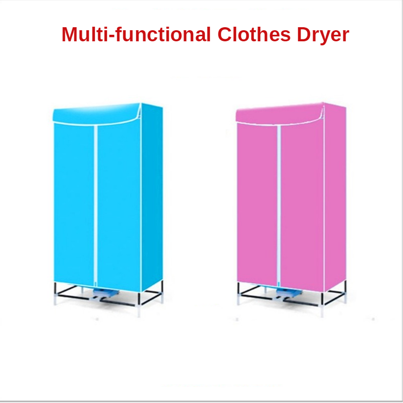 Multi-Functionele Mini Wasdroger Huishouden Ptc Droogapparatuur Mute Wasdroger Sneldrogende Kleding Wasgoed Droger 220V