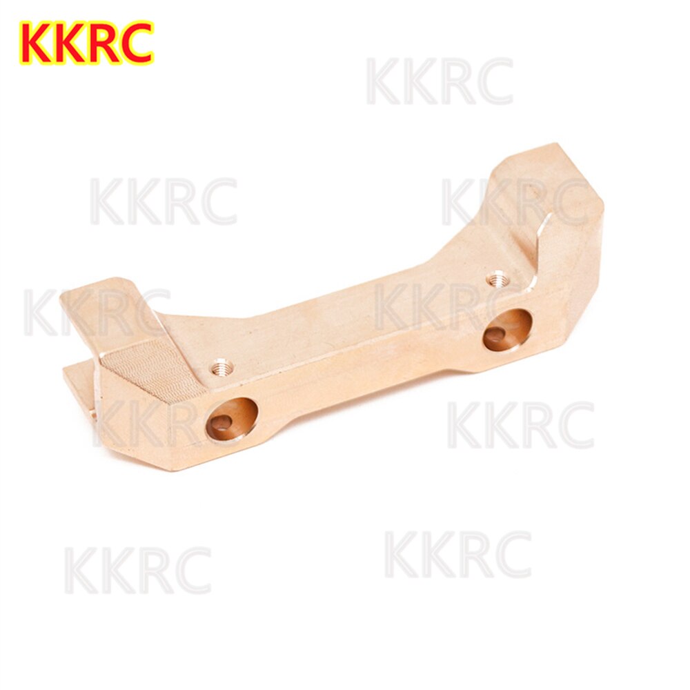 Yikong YK4082 YK4102 YK4103 Messing Front Steering Groep Achteras Mount Bumper C Base Contragewicht Schokdemper Chassis Armor: Front Mount 2.0