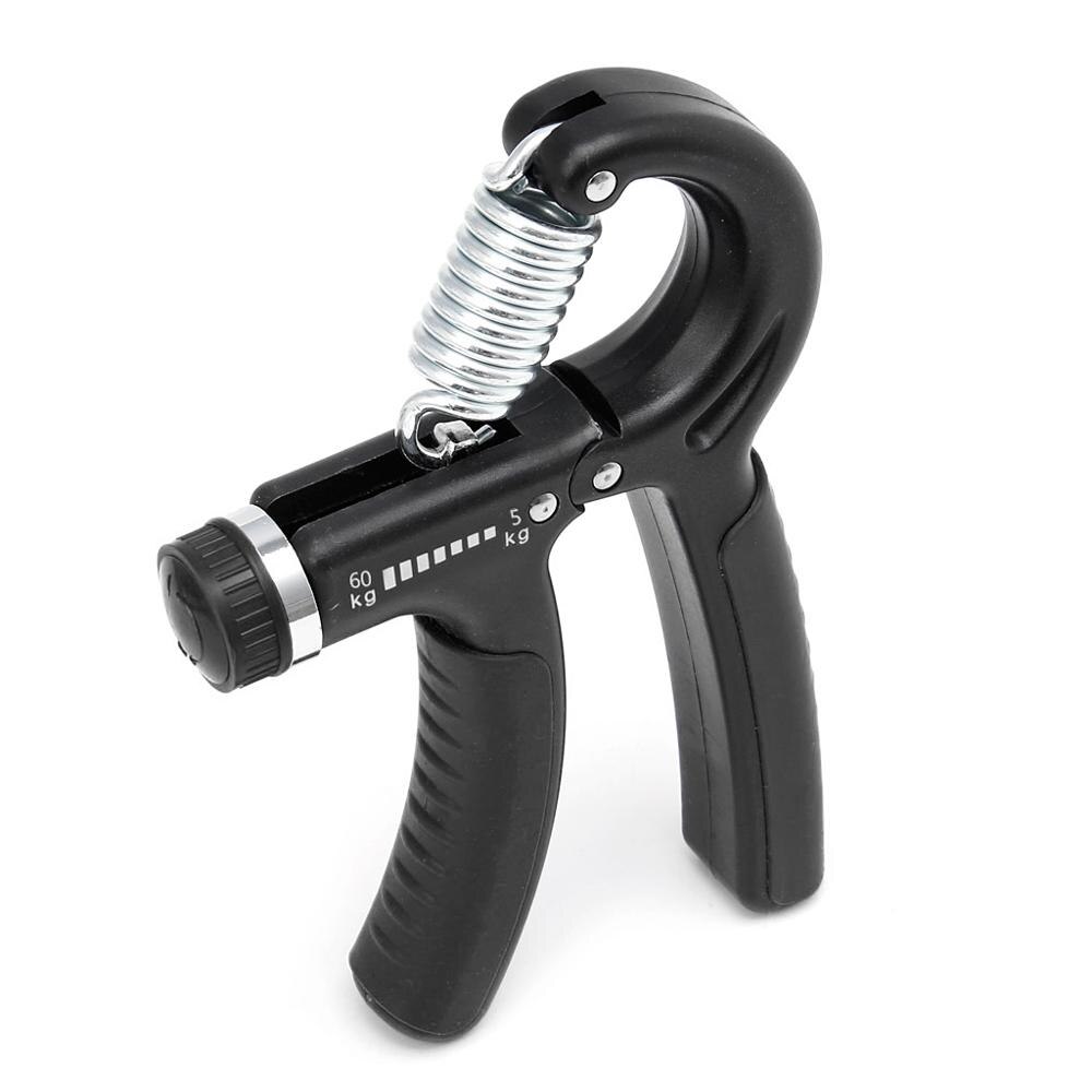 Verstelbare Handgreep Fitness Pinch Meter Draagbare Hand Expander Grijper Tool: Black