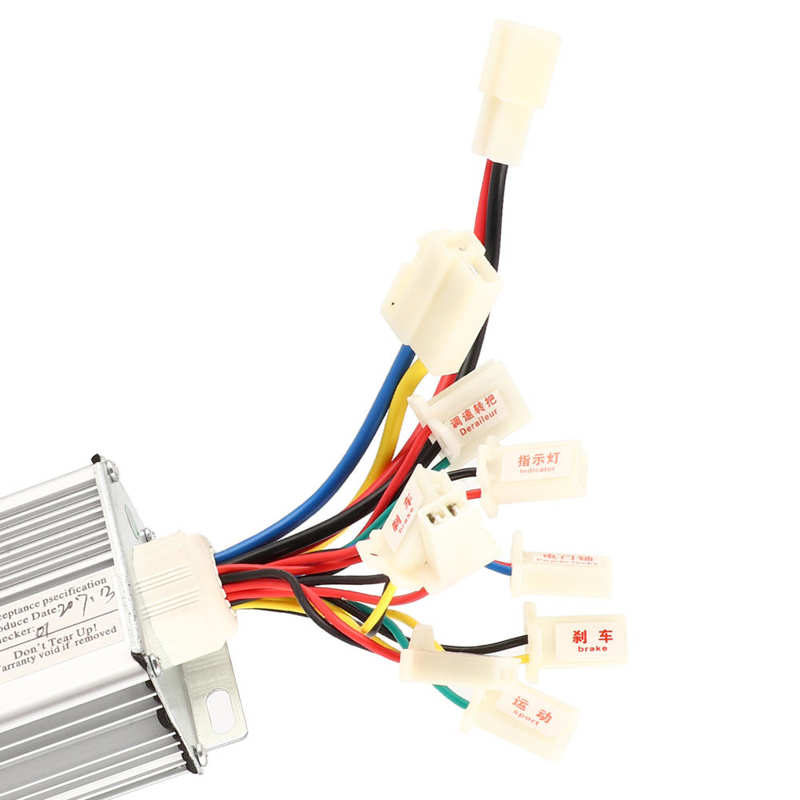 48V 1000W Controller E‑Bike Brushless Motor Controller Set Scooter 48V 1000W Controller and Rotate Handles