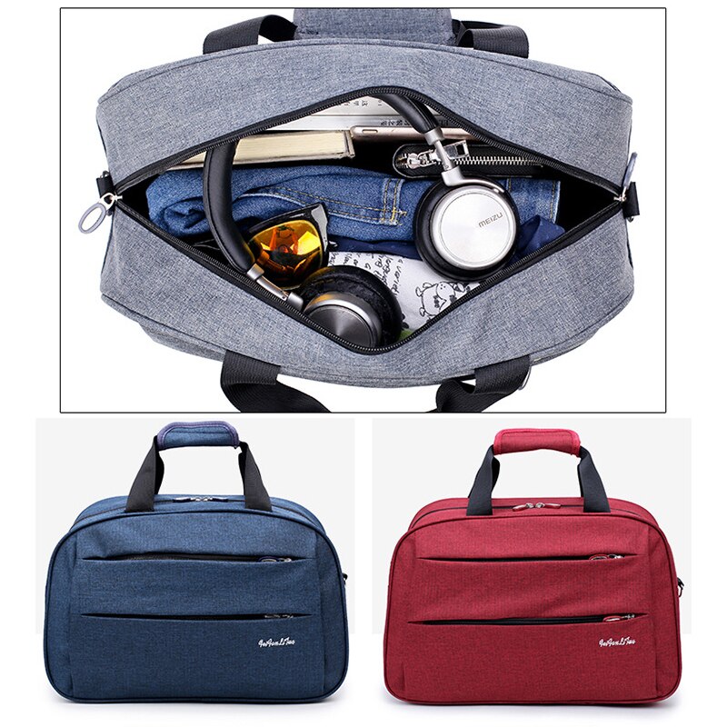 Large Capacity Men travel bag Nylon waterproof travel luggage bag outdoor shoulder Duffle bag leisure sports package