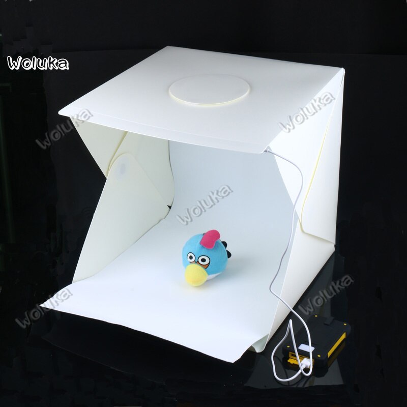 Opvouwbare Draagbare led studio softbox foto verlichting doos Eenvoudige schieten flexo doos 40x40 cm CD50 T03