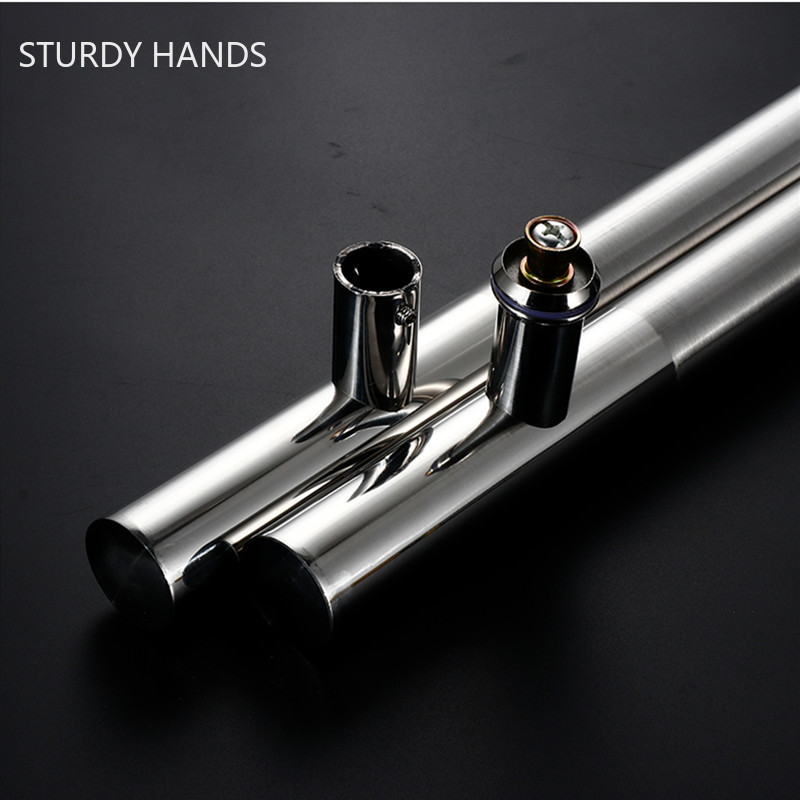 Dikke Glazen Deur Handvat Roestvrij Stalen Handgreep Badkamer Schuifdeur Knoppen En Trekt Deurgrepen Voor Binnendeuren Hardware